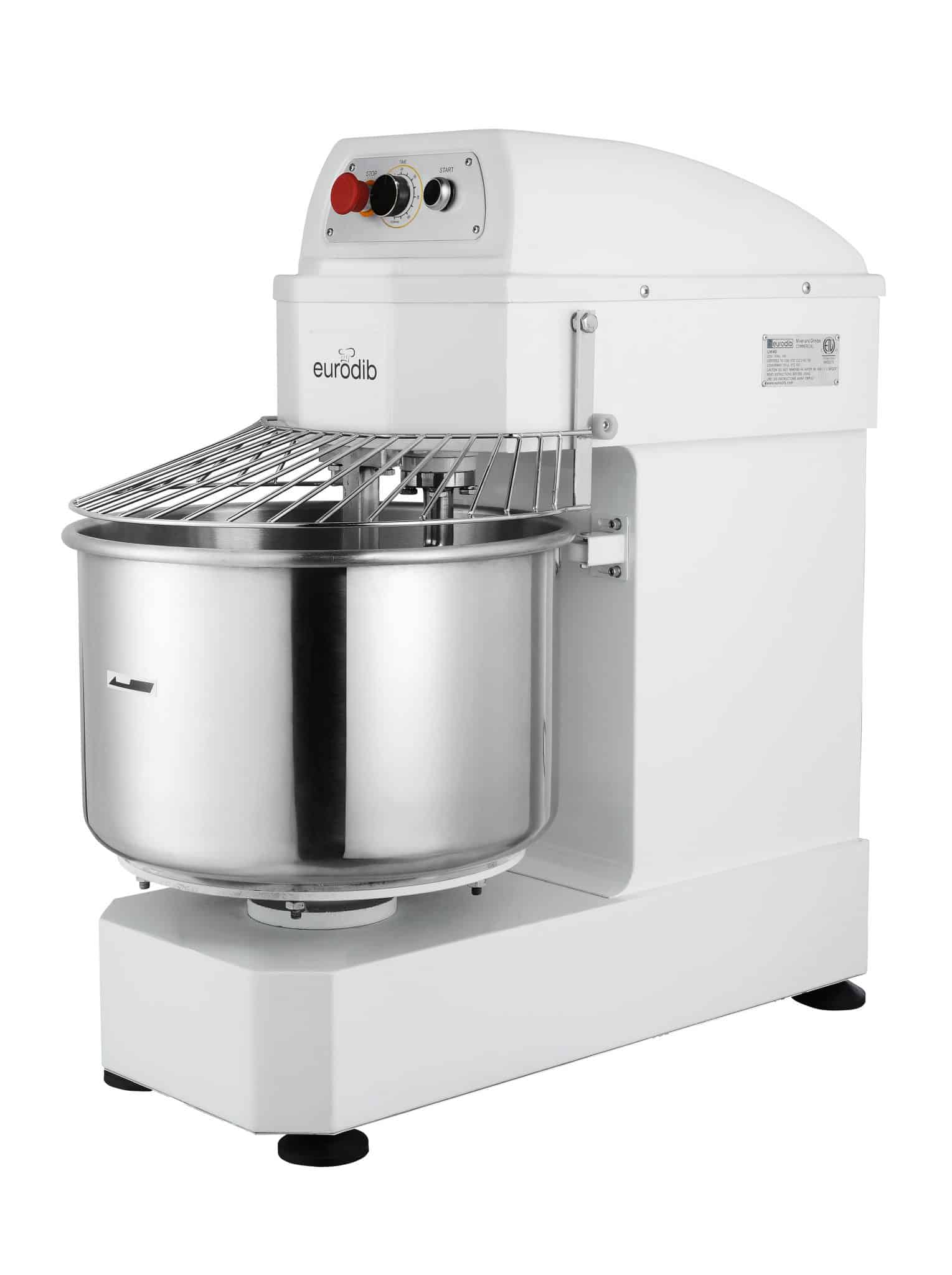 Spiral Mixer LM40T ETL 40 qt. Eurodib Inc.