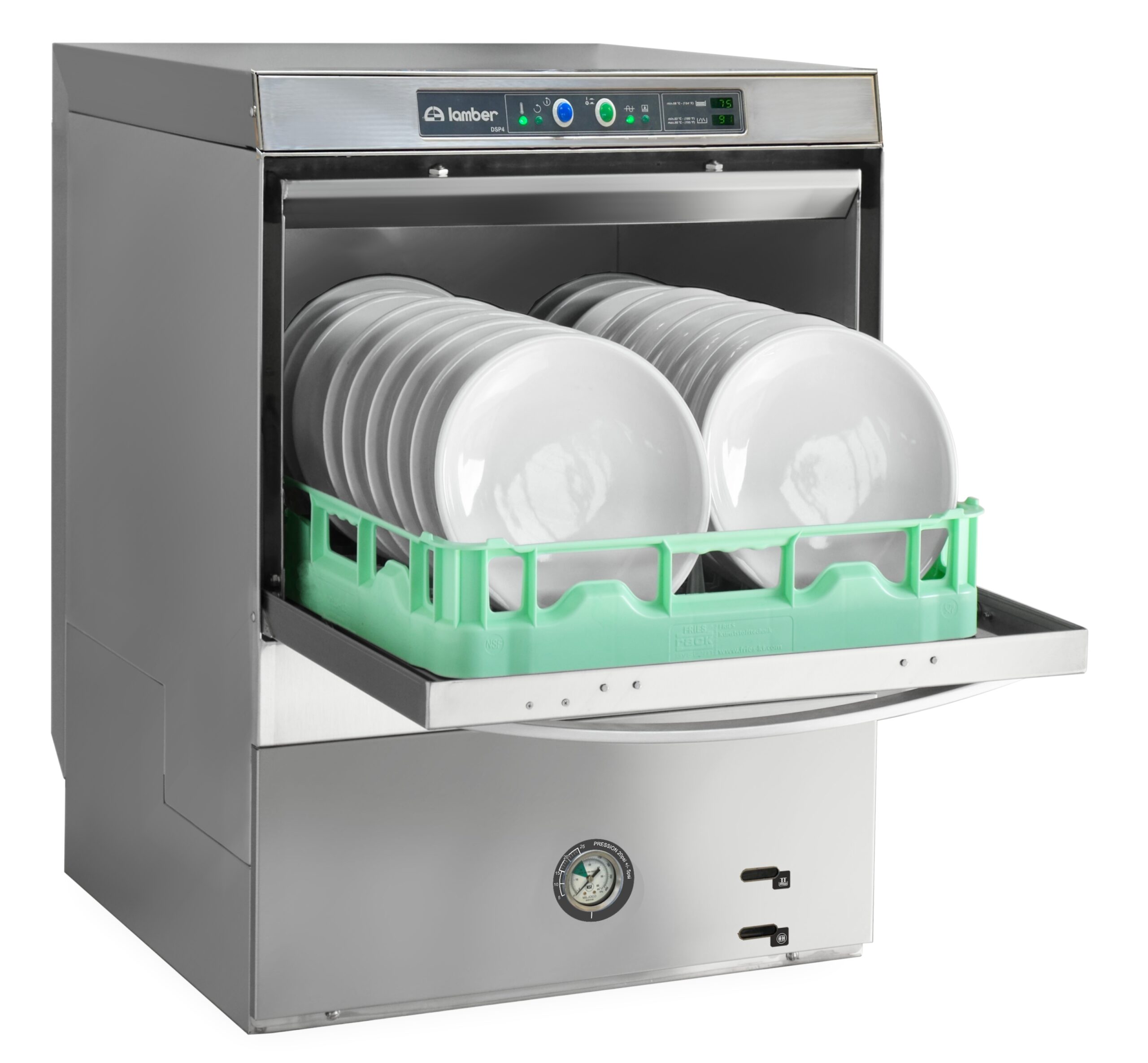 Deluxe High-Temperature Undercounter Dishwasher