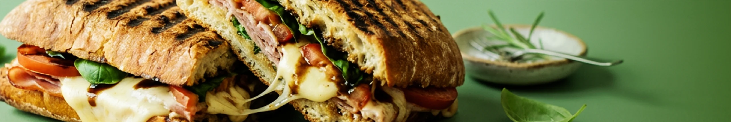 Panini Grills Banner Background